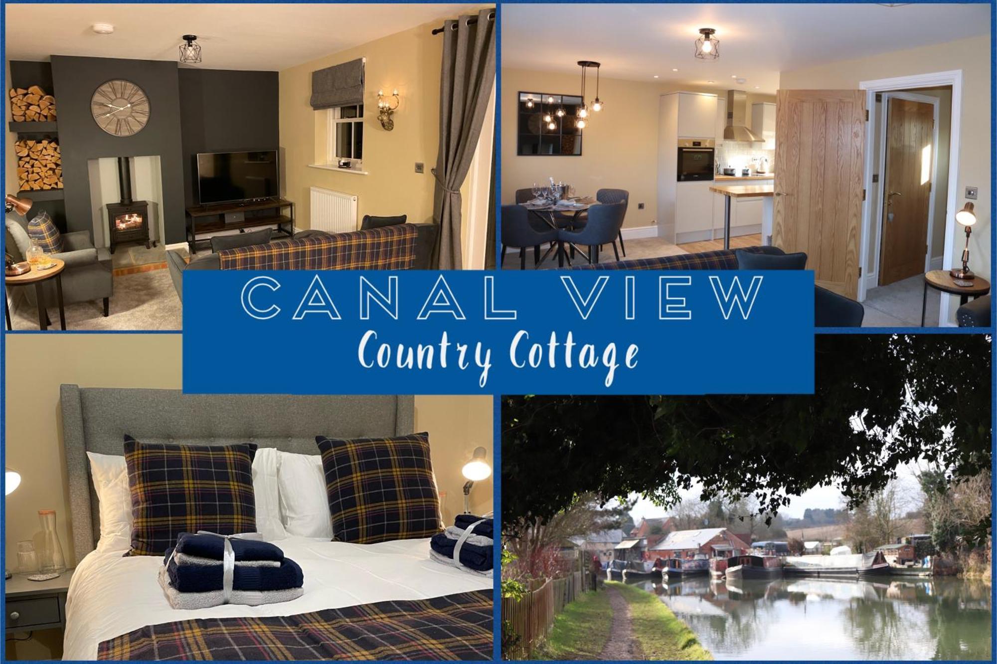 Canal View Cottage With Log Fire & Parking Blisworth Exterior photo